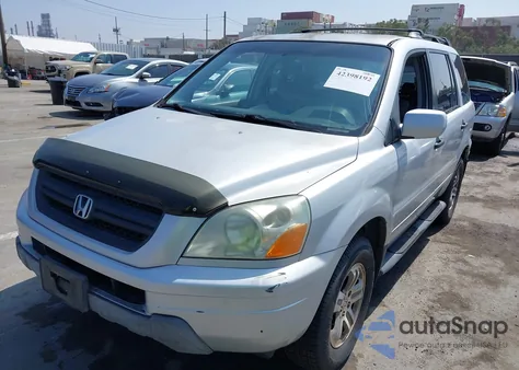 2003 Honda Pilot Ex-L z USA, uszkodzony, nr VIN 2HKYF18593H502388
